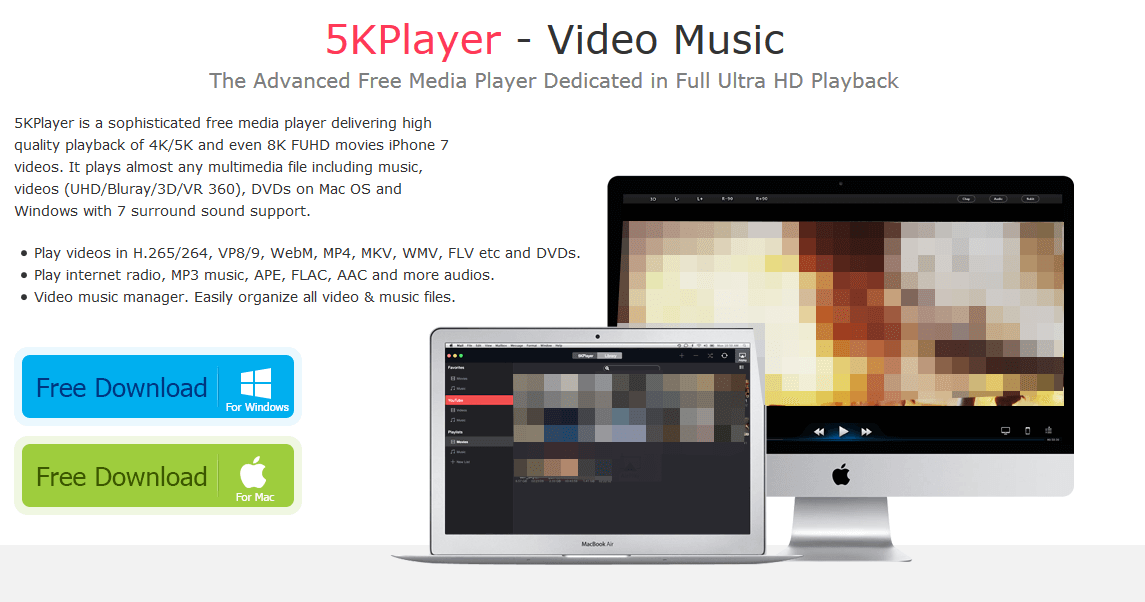 DearMob Releases 5KPlayer for Windows: Free Media Player also to Download  and Stream 4K 8K Videos