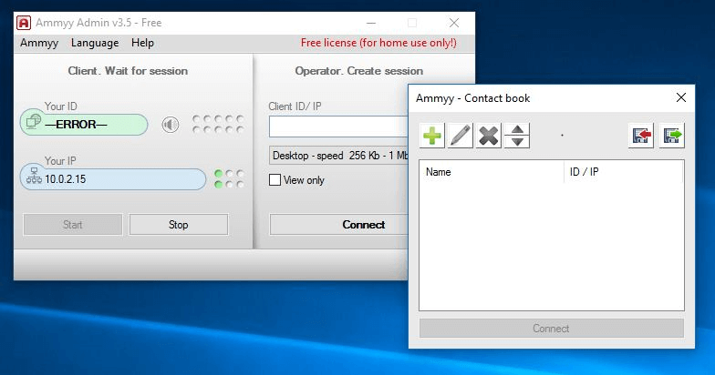 Computer, die mithilfe von VNC Connect ferngesteuert werden sollen, benötigen die Anwendung VNC Server