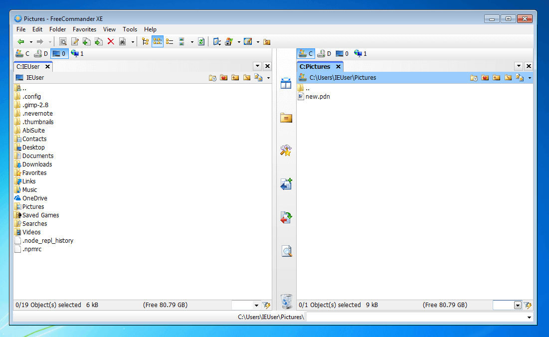 The Windows File Manager FreeCommander XE 2017