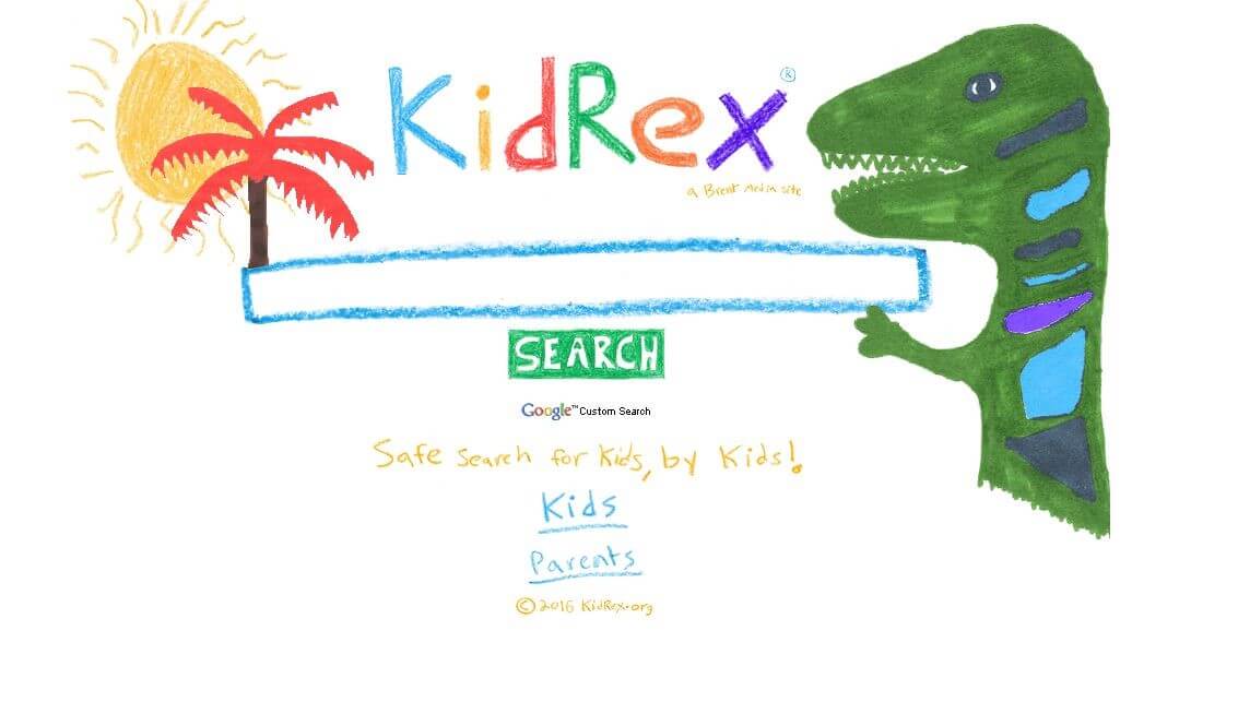 Child-friendly search engine KidRex
