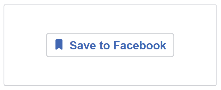 Facebook’s ‘Save’ button