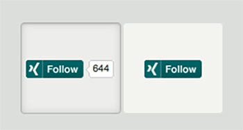 Follow on Xing-Button