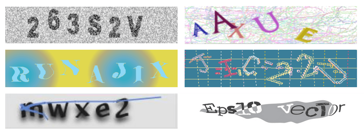 Text-based captchas at a glance