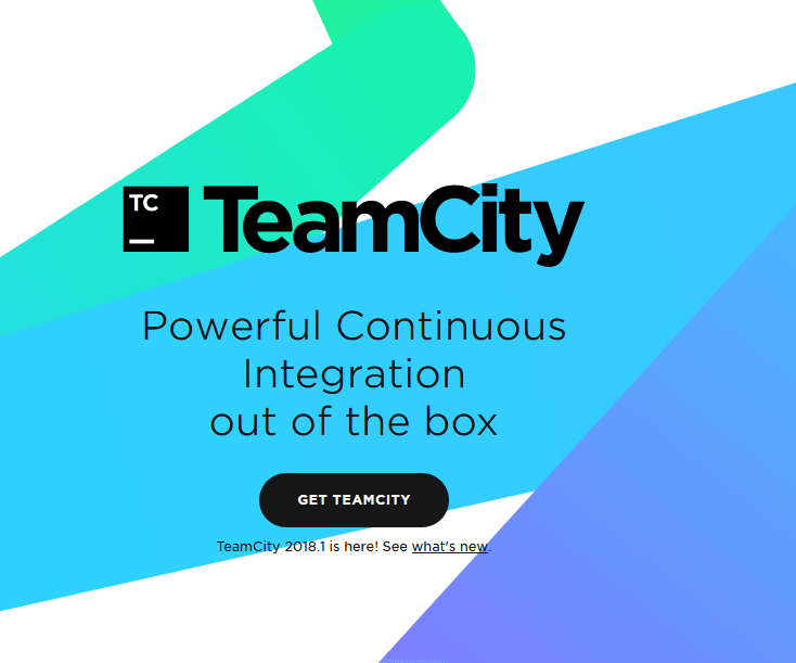 TeamCity homepage