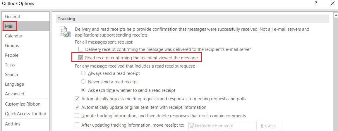 outlook read receipt work with outlook only outlook read receipt work with outlook only