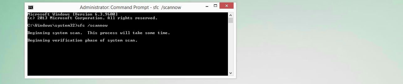 Command prompt (administrator) in Windows 10
