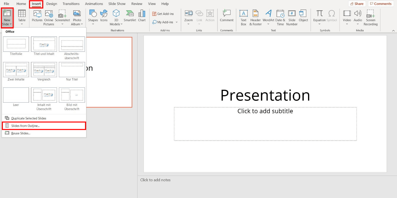Inserting A Word Document Into Powerpoint Here S How Ionos