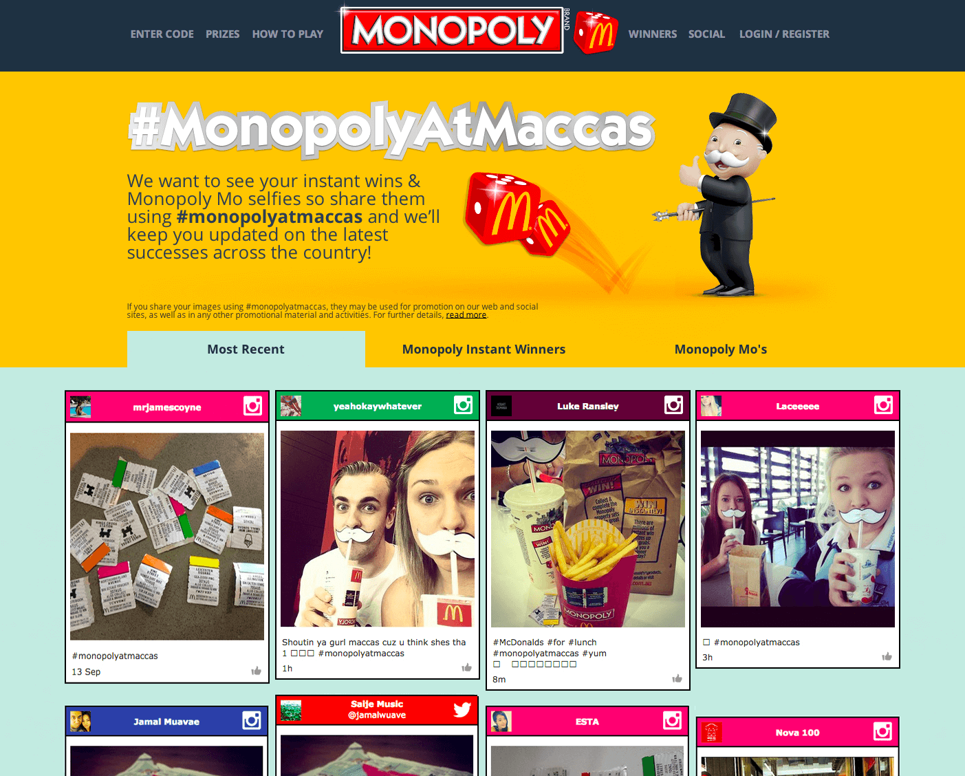 Monopolyatmaccas: User Generated Content success