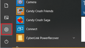 Windows 10 desktop screenshot – settings