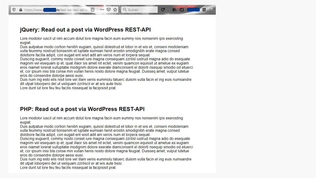 WordPress REST API: A practical example