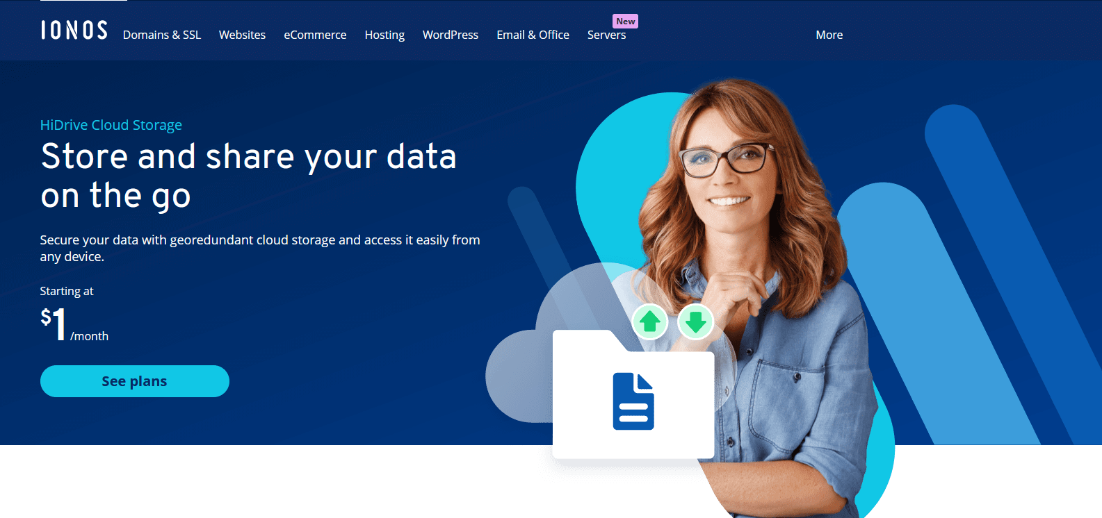 HiDrive offers a range of plans to store and share your data