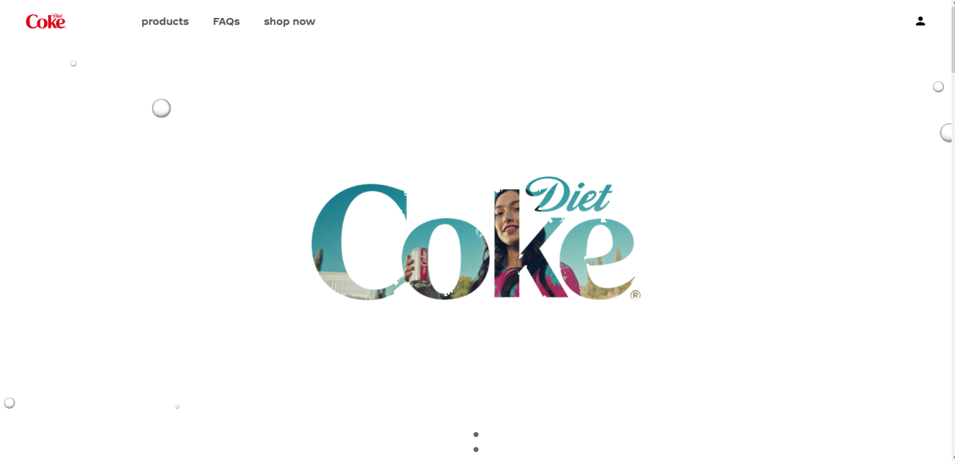 Diet Coke Website