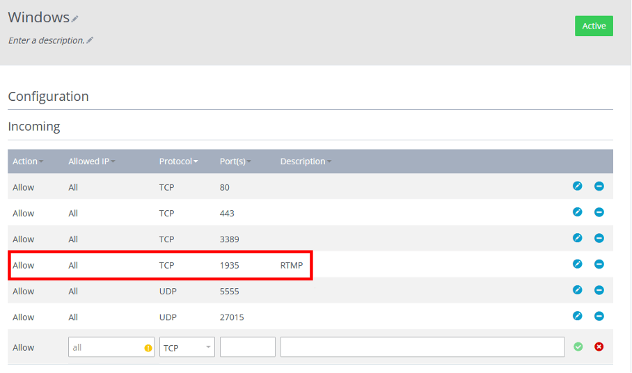 Core - Manual RTMP(S)  Configuration