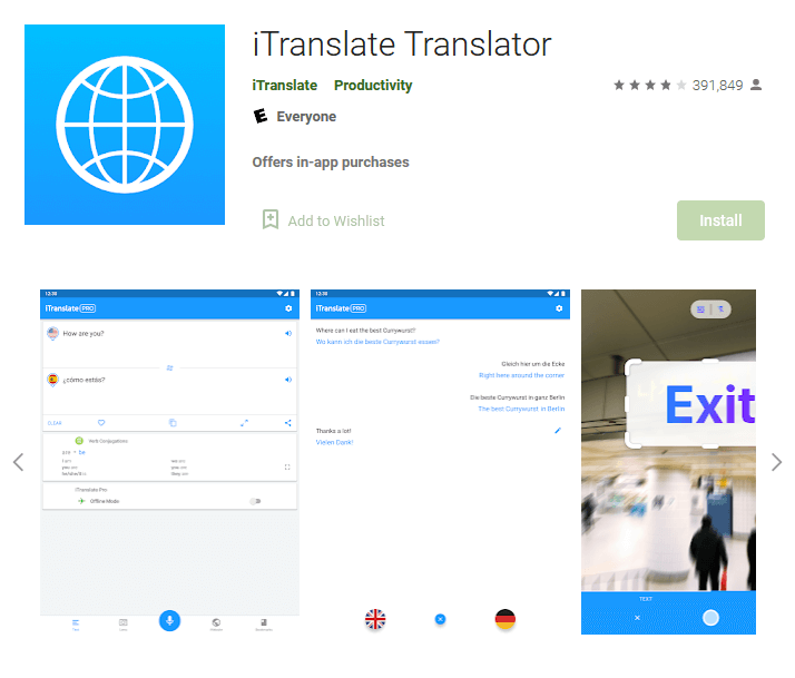 iTranslate Translator - Apps on Google Play