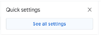 Screenshot of Gmail settings