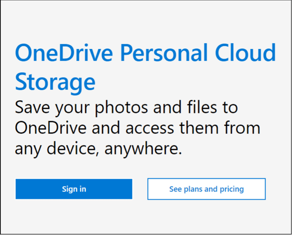 Microsoft’s cloud storage platform OneDrive