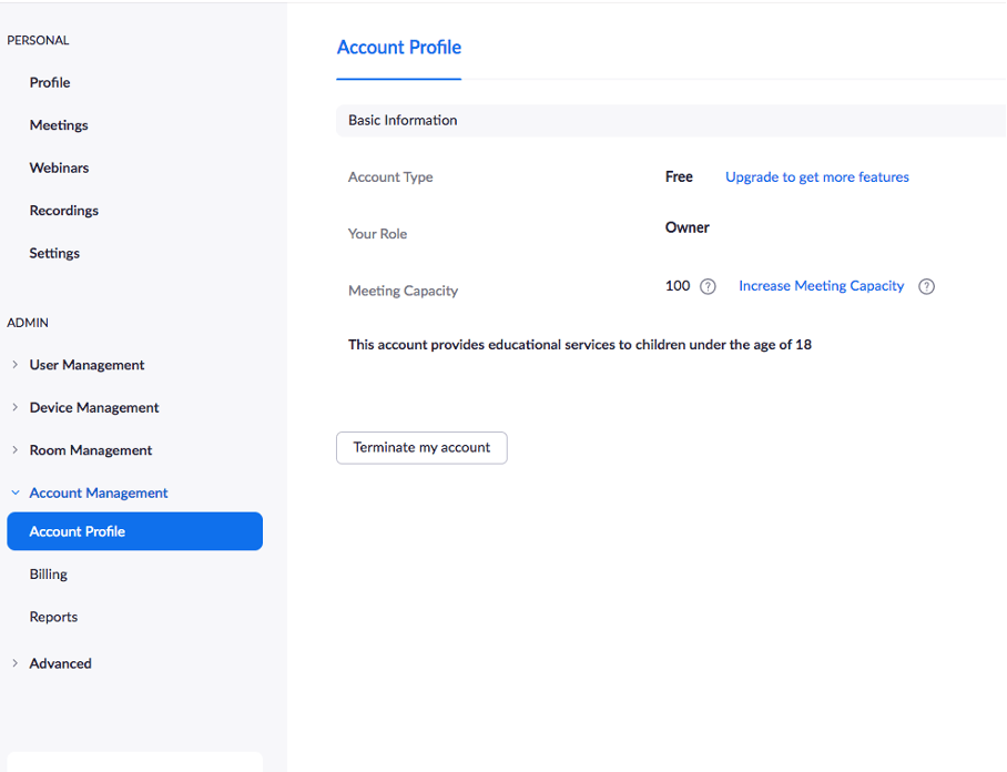 How to delete your Zoom account – a step-by-step guide - IONOS CA