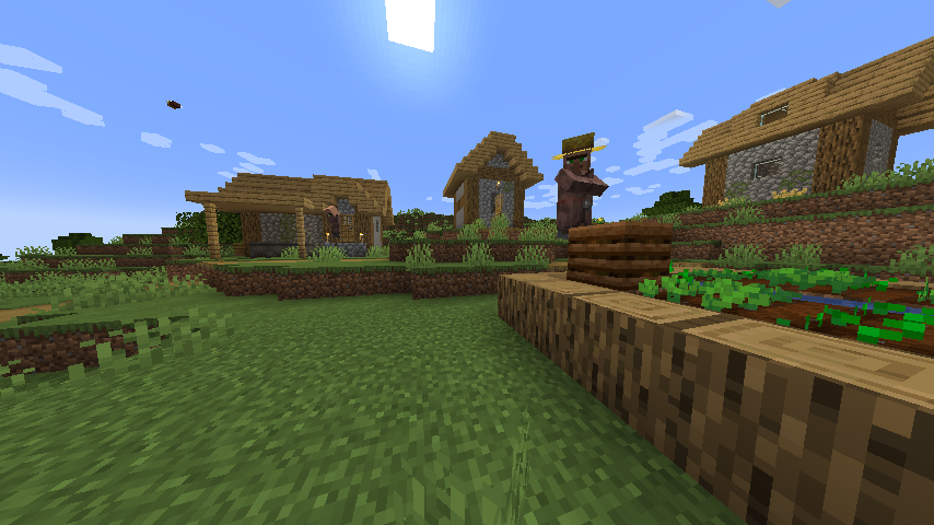 Coastal village -7783854906403730143 screenshot from Minecraft