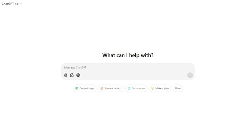 Screenshot of ChatGPT’s user interface Image: Screenshot of ChatGPT’s user interface