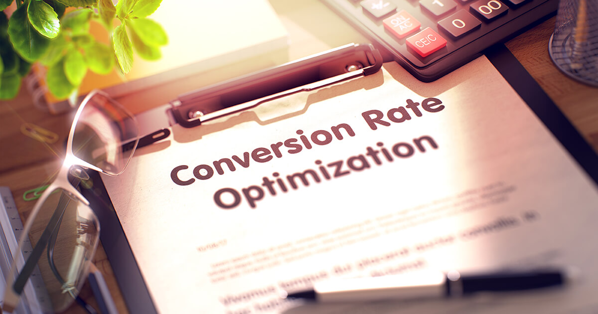 What is conversion rate optimization?