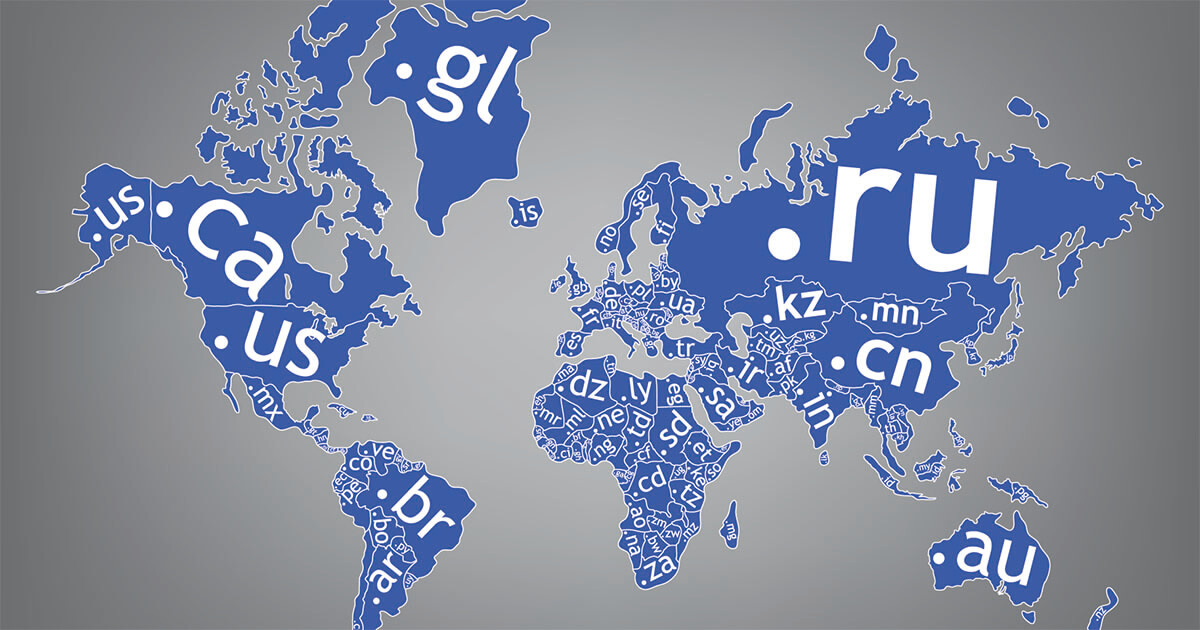 ccTLDs: a list of every country domain