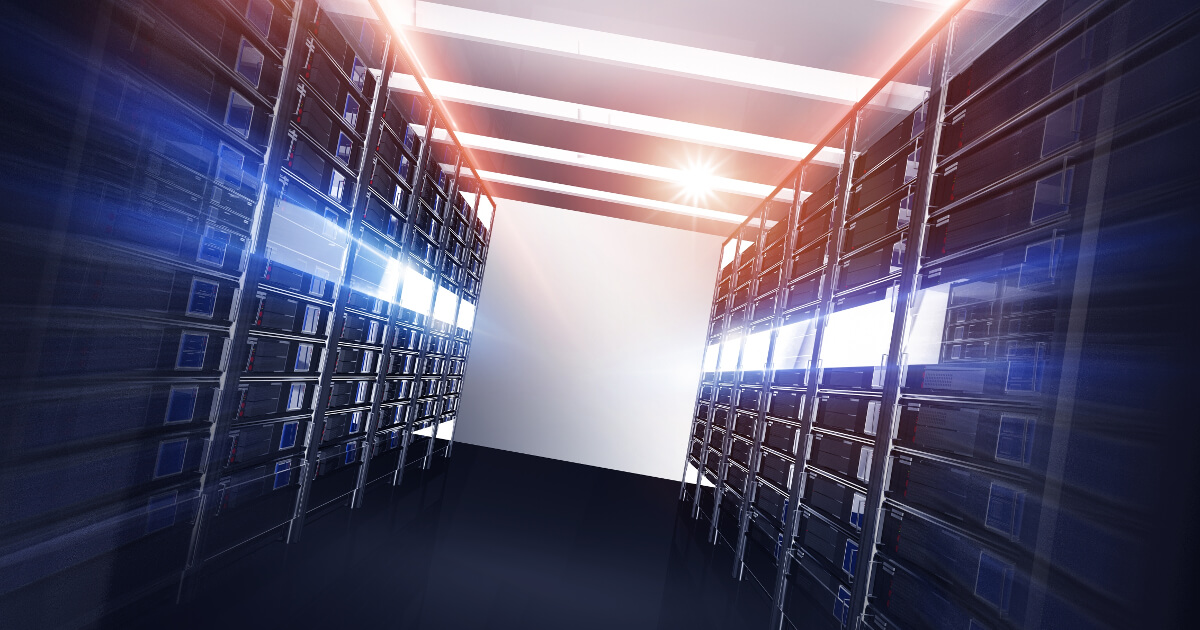 Storing large data volumes with SAN solutions