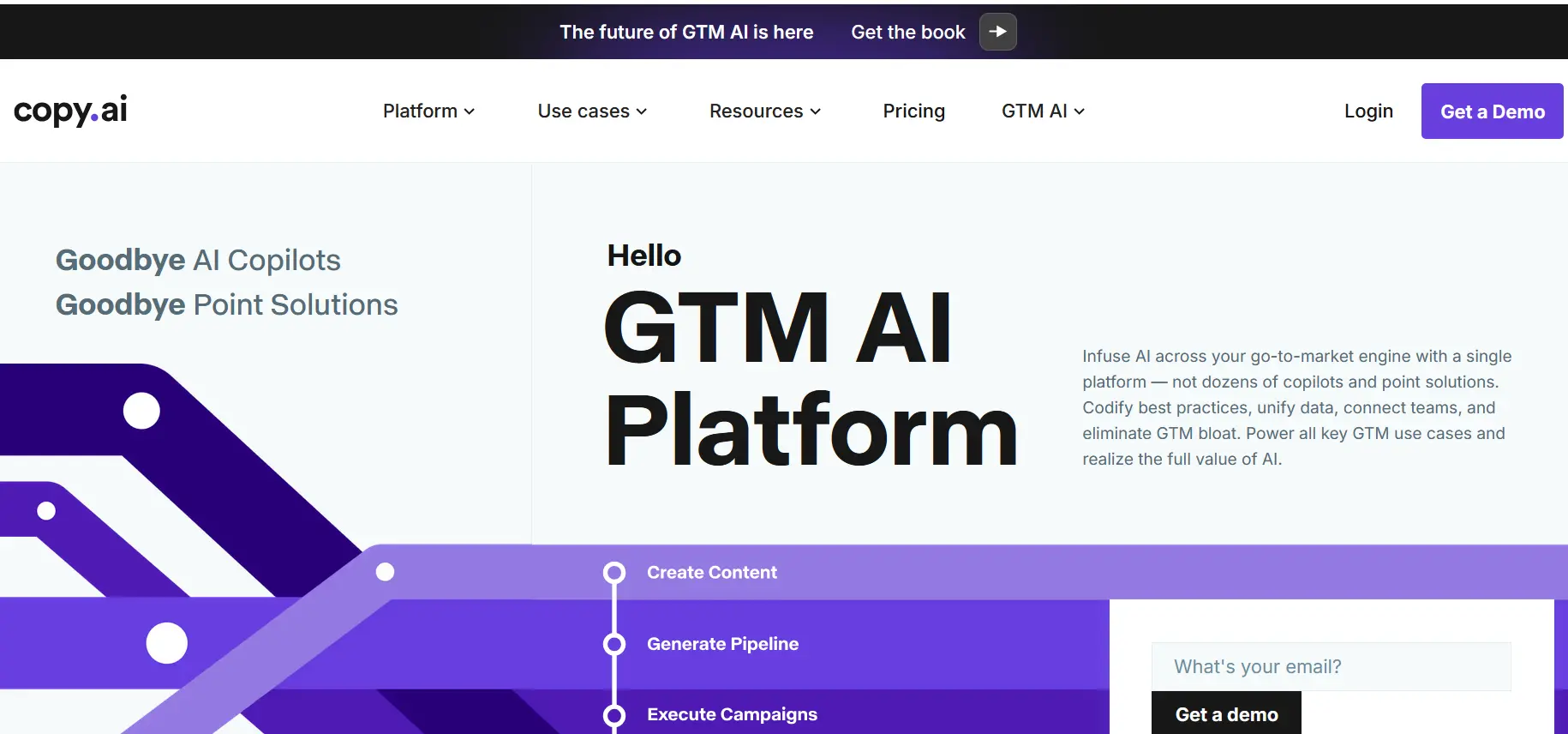 Image: Screenshot of Copy.ai website