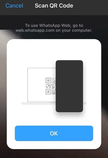 Link devices to WhatsApp Image: Link devices to WhatsApp