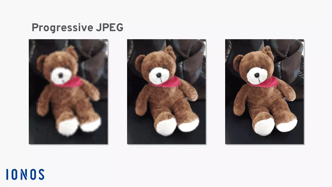 Screenshot of loading progress of a progressive JPEG