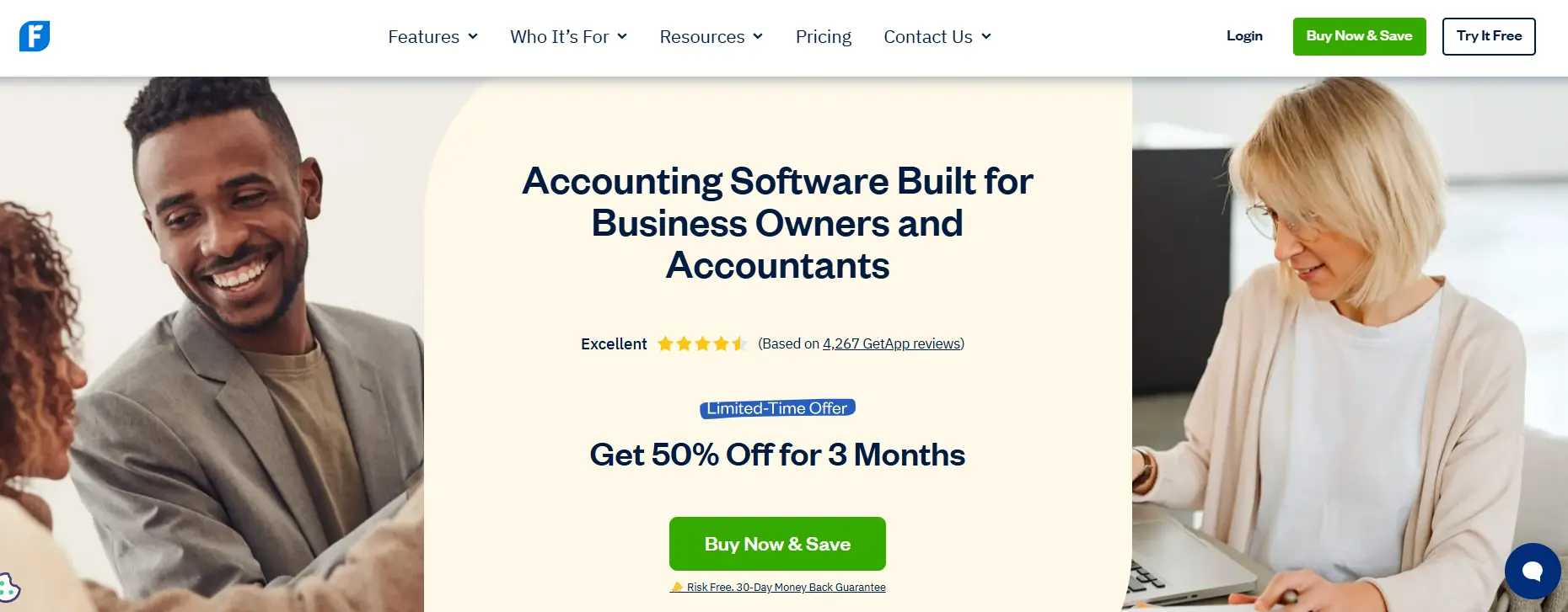 Image: FreshBooks website
