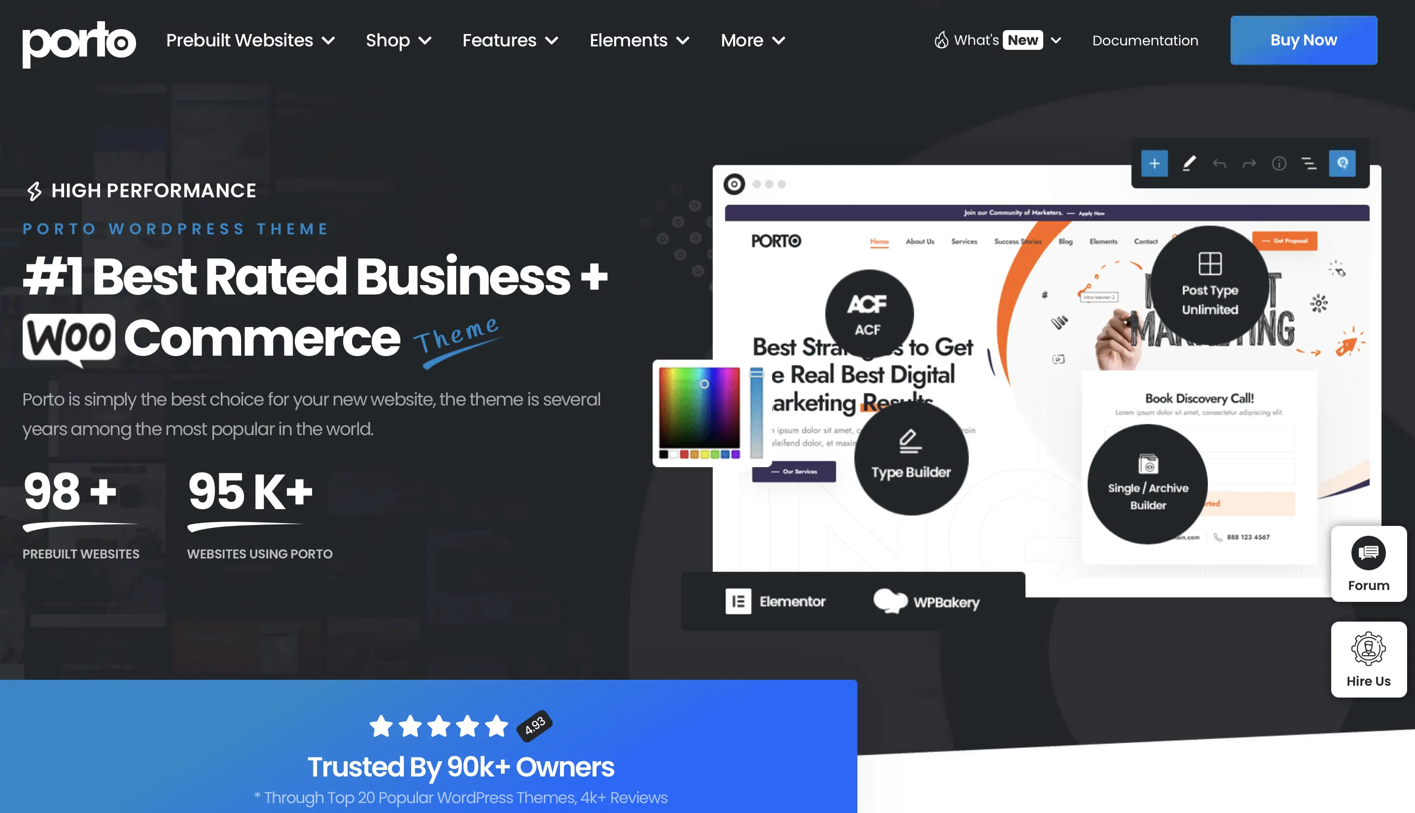 Website of the WooCommerce theme, Porto Image: Website of the WooCommerce theme, Porto