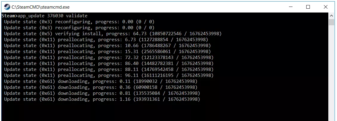 Image: ARK Server: Installation via SteamCMD