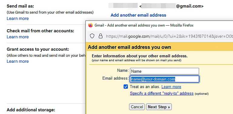 Add a new email to your Gmail account Image: Add a new email to your Gmail account
