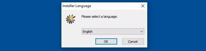 Image: LinuxLive USB Creator: language selection pop-up