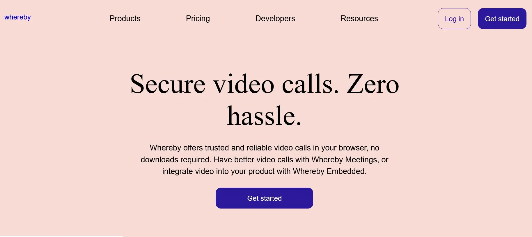 Whereby website Image: Whereby website