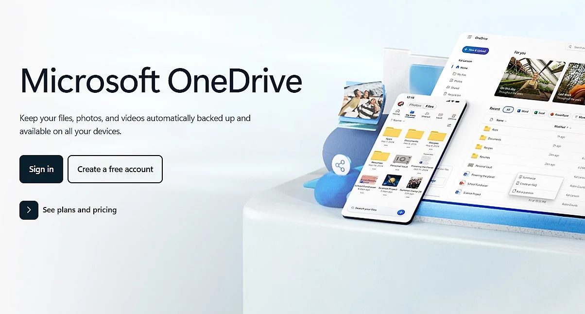 Microsoft’s OneDrive cloud storage Image: Microsoft’s OneDrive cloud storage
