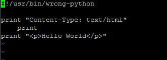 Image: Python-Fehlermeldung