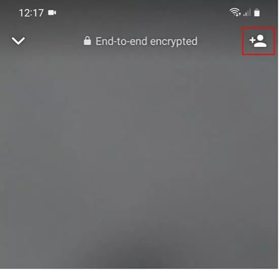 Image: WhatsApp: Person icon to add the contacts