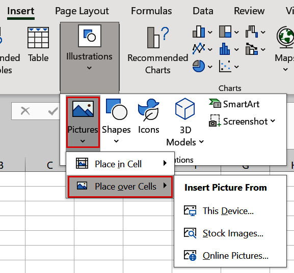 How to insert a picture in an Excel cell - IONOS CA