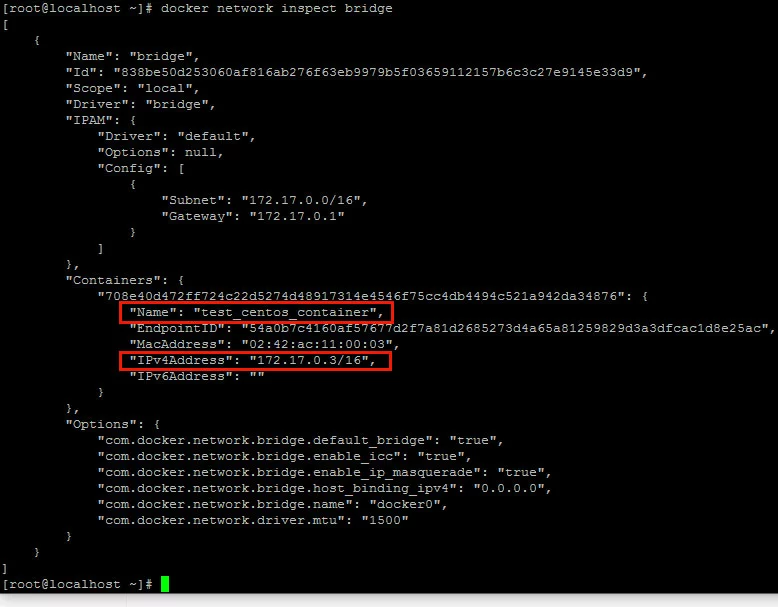 Image: test_centos_container
