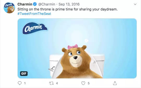 Image: Online marketing hashtag #TweetFromTheSeat