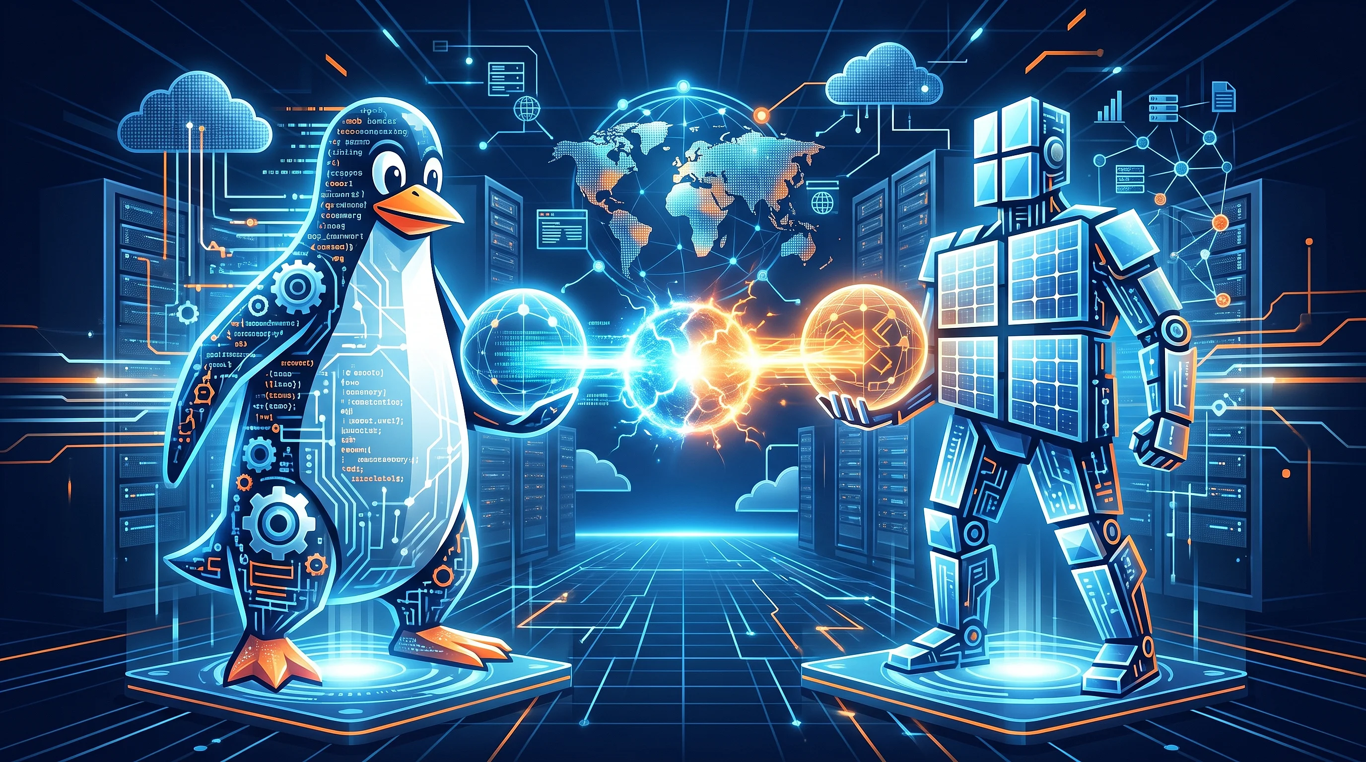 Image: Which web server solution comes out on top? Linux vs. Windows