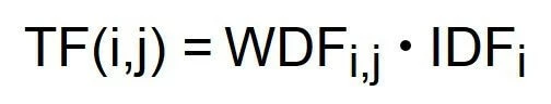 Image: WDF*IDF: The combination of both formulae