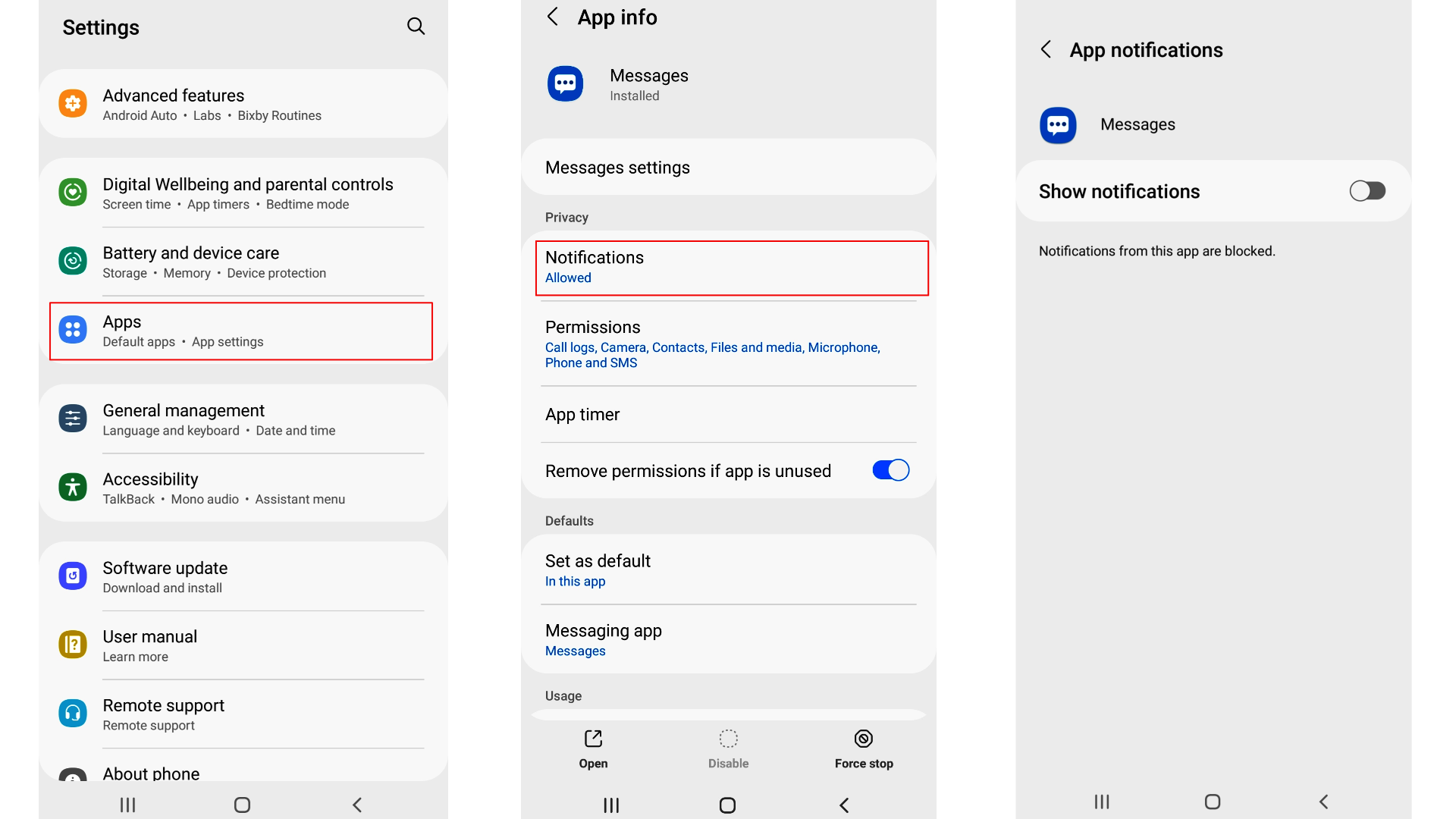 How to turn off push notifications - IONOS CA