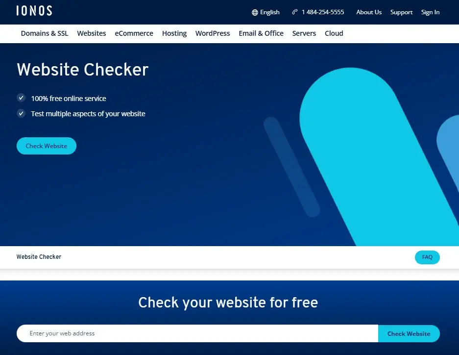 IONOS Website Checker Image: IONOS Website Checker