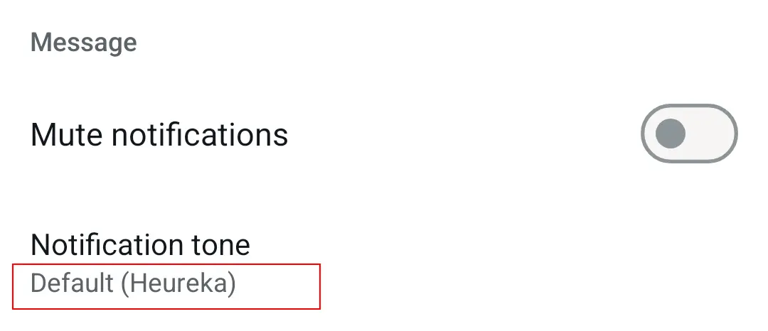 Android screenshot of custom tones available in WhatsApp Image: Android screenshot of custom tones available in WhatsApp