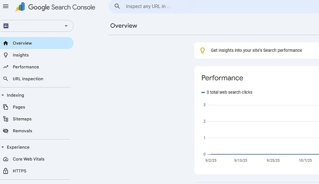 GSC Dashboard Image: GSC Dashboard