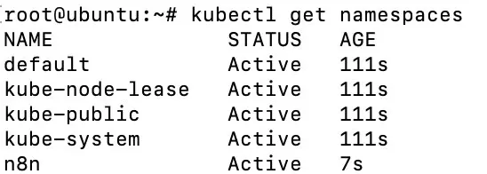 Namespace display Image: Namespace display