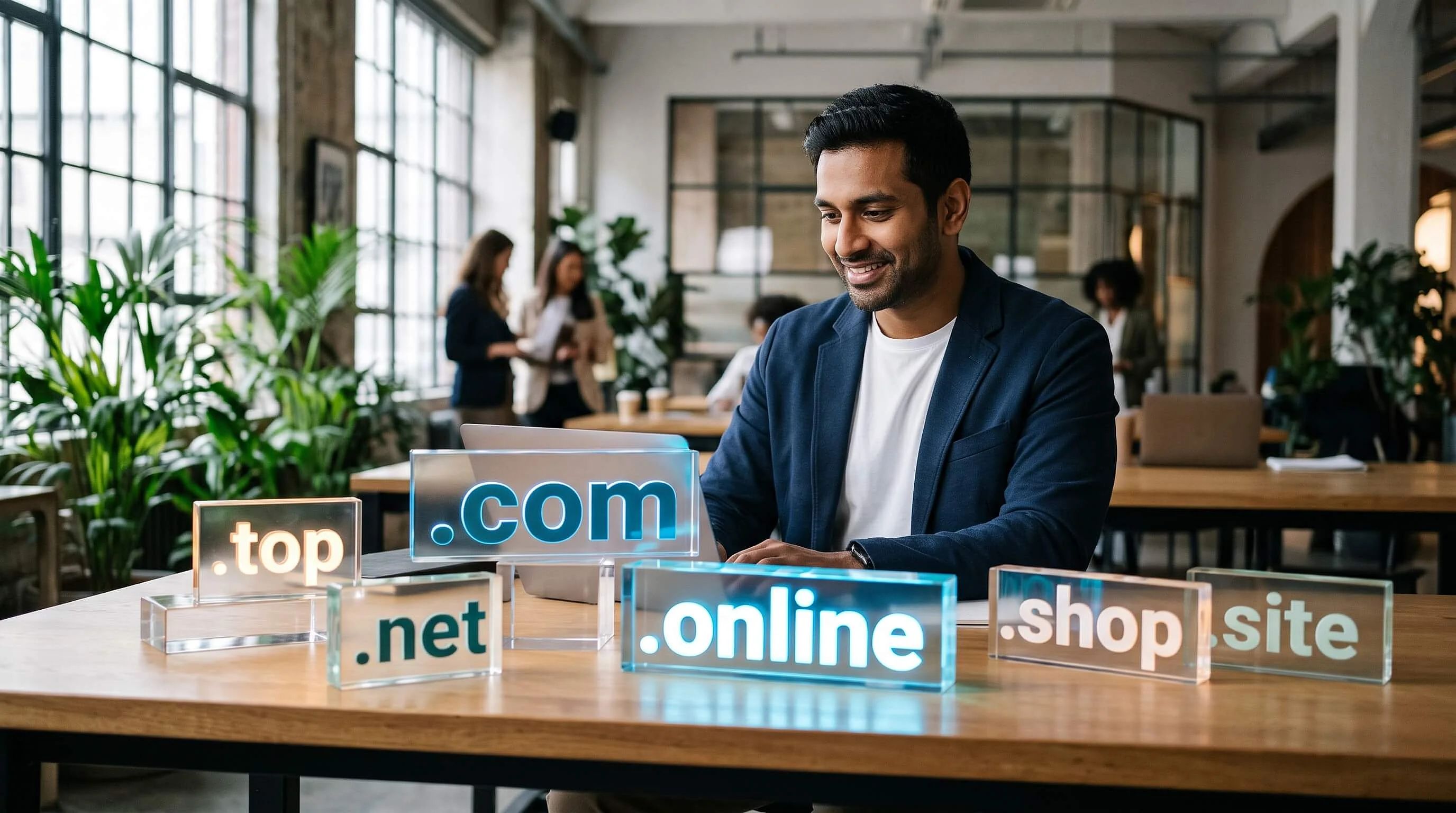 Image: What are the most popular domain extensions?