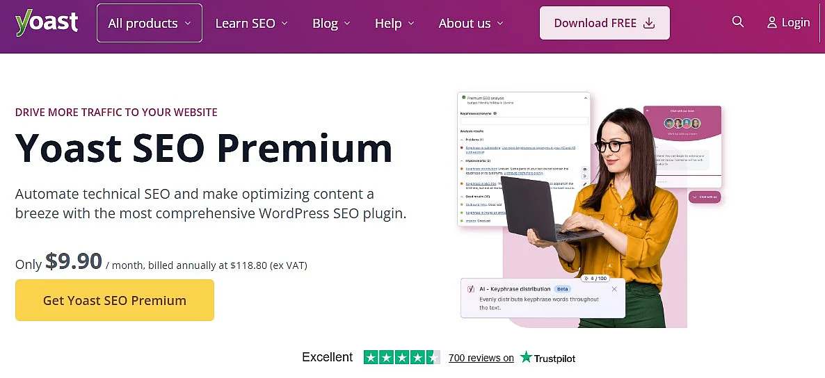 Image: Yoast website
